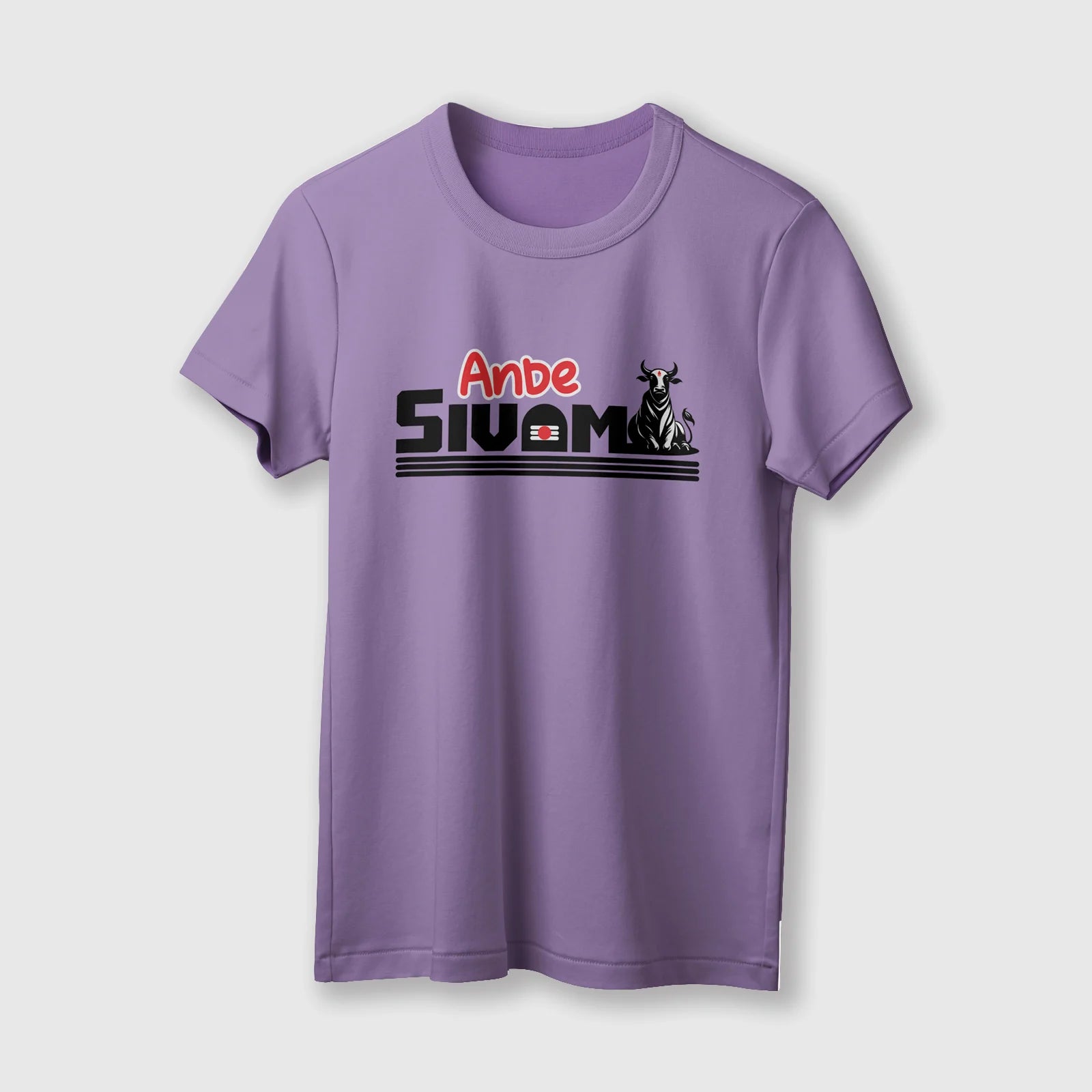 Anbe Sivam | Unisex T-Shirt | English | 100% Cotton | Regular Fit | Spiritual Graphic Tee