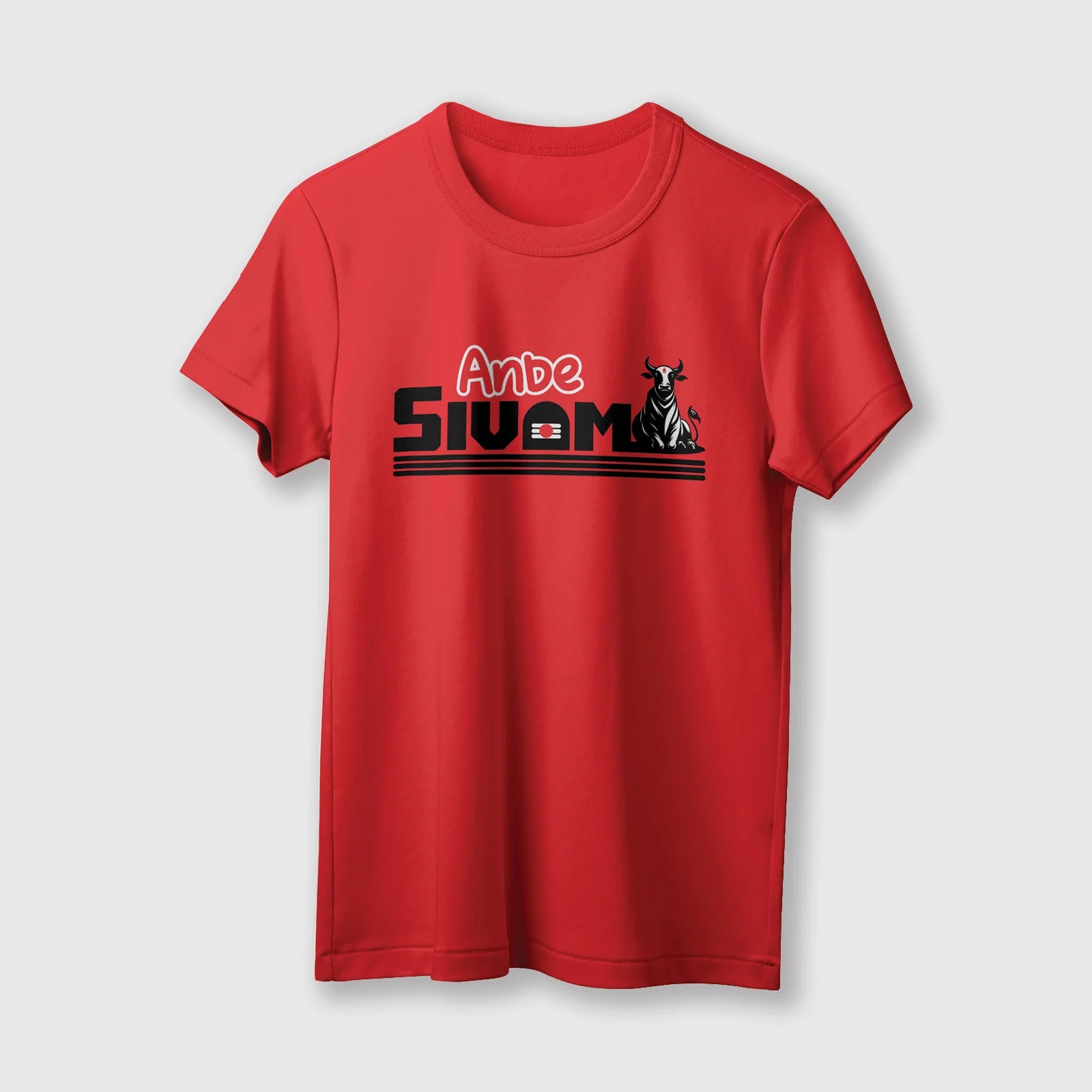Anbe Sivam | Unisex T-Shirt | English | 100% Cotton | Regular Fit | Spiritual Graphic Tee