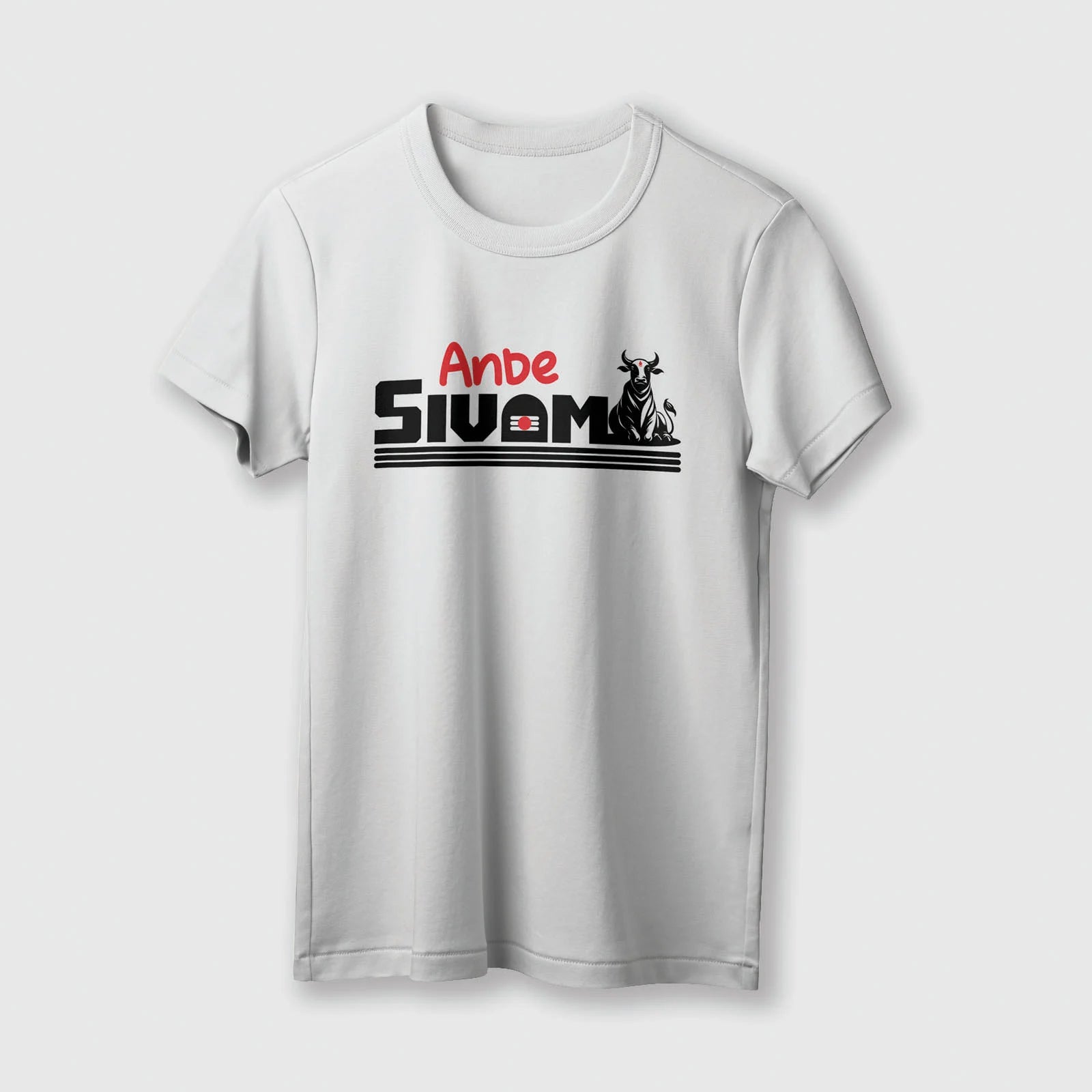 Anbe Sivam | Unisex T-Shirt | English | 100% Cotton | Regular Fit | Spiritual Graphic Tee