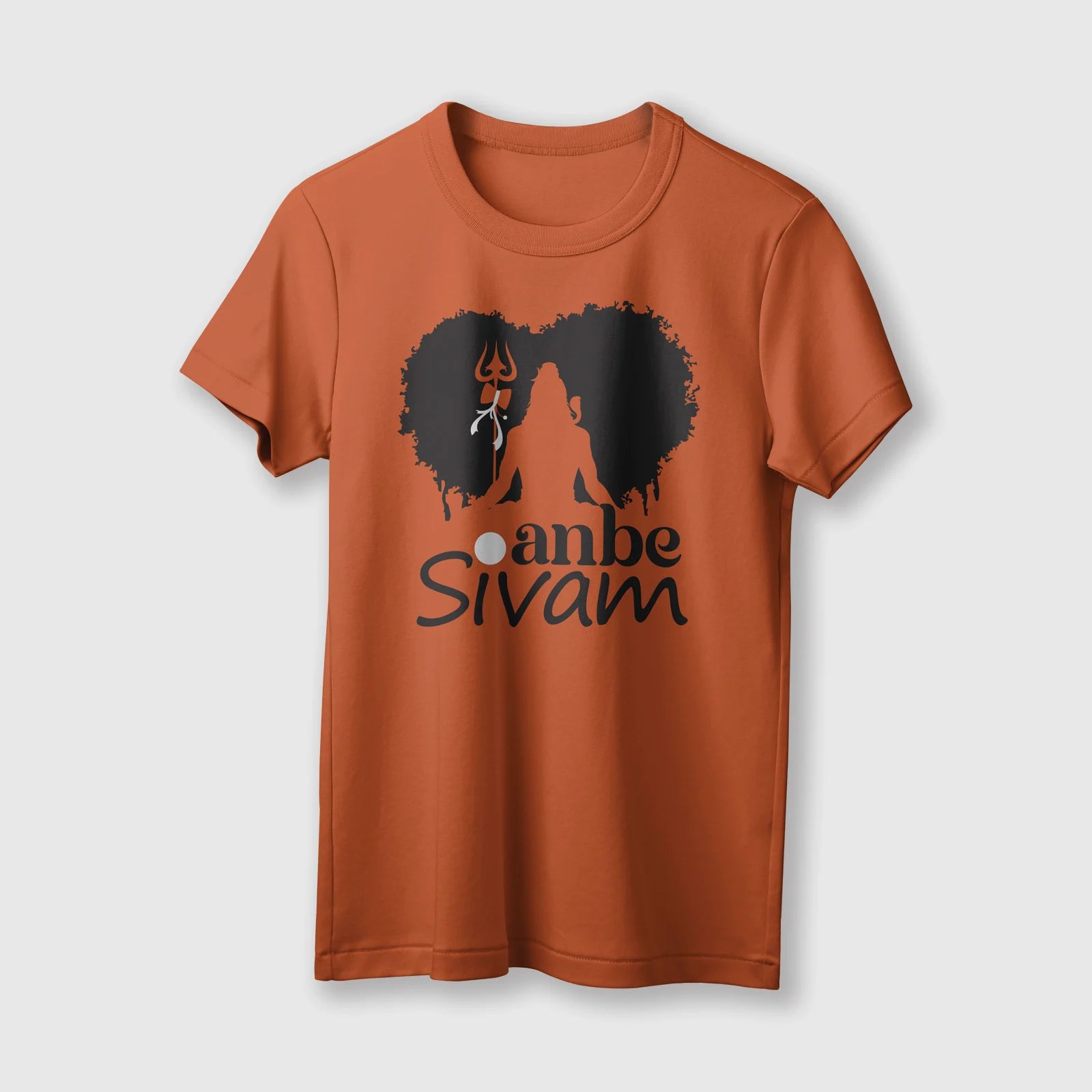 Anbe Sivam | Unisex T-Shirt | English| 100% Cotton | Regular Fit | Spiritual Graphic Tee