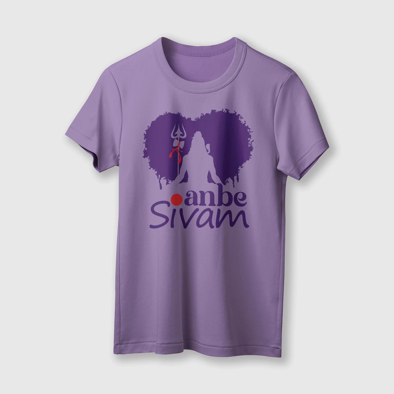 Anbe Sivam | Unisex T-Shirt | English| 100% Cotton | Regular Fit | Spiritual Graphic Tee