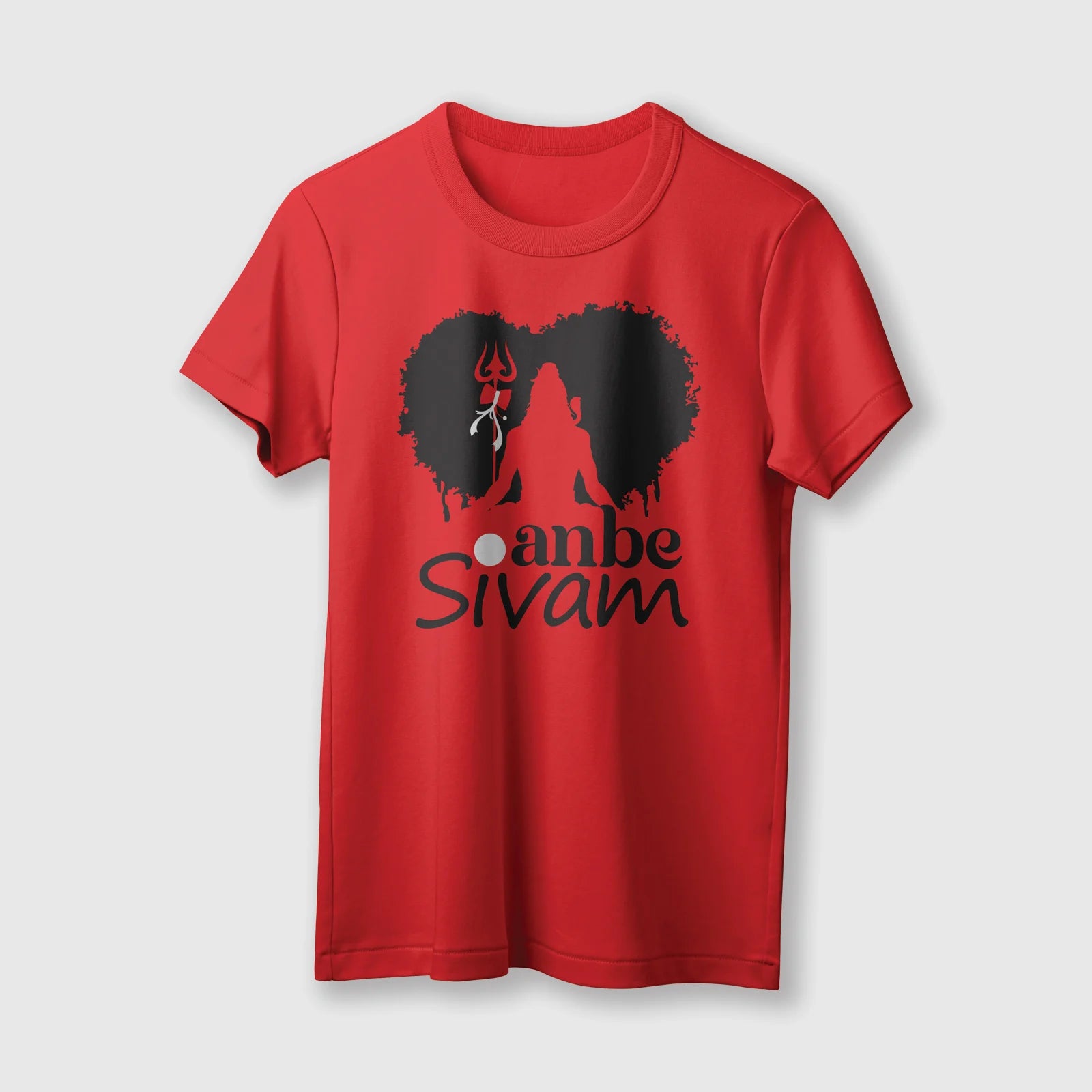 Anbe Sivam | Unisex T-Shirt | English| 100% Cotton | Regular Fit | Spiritual Graphic Tee