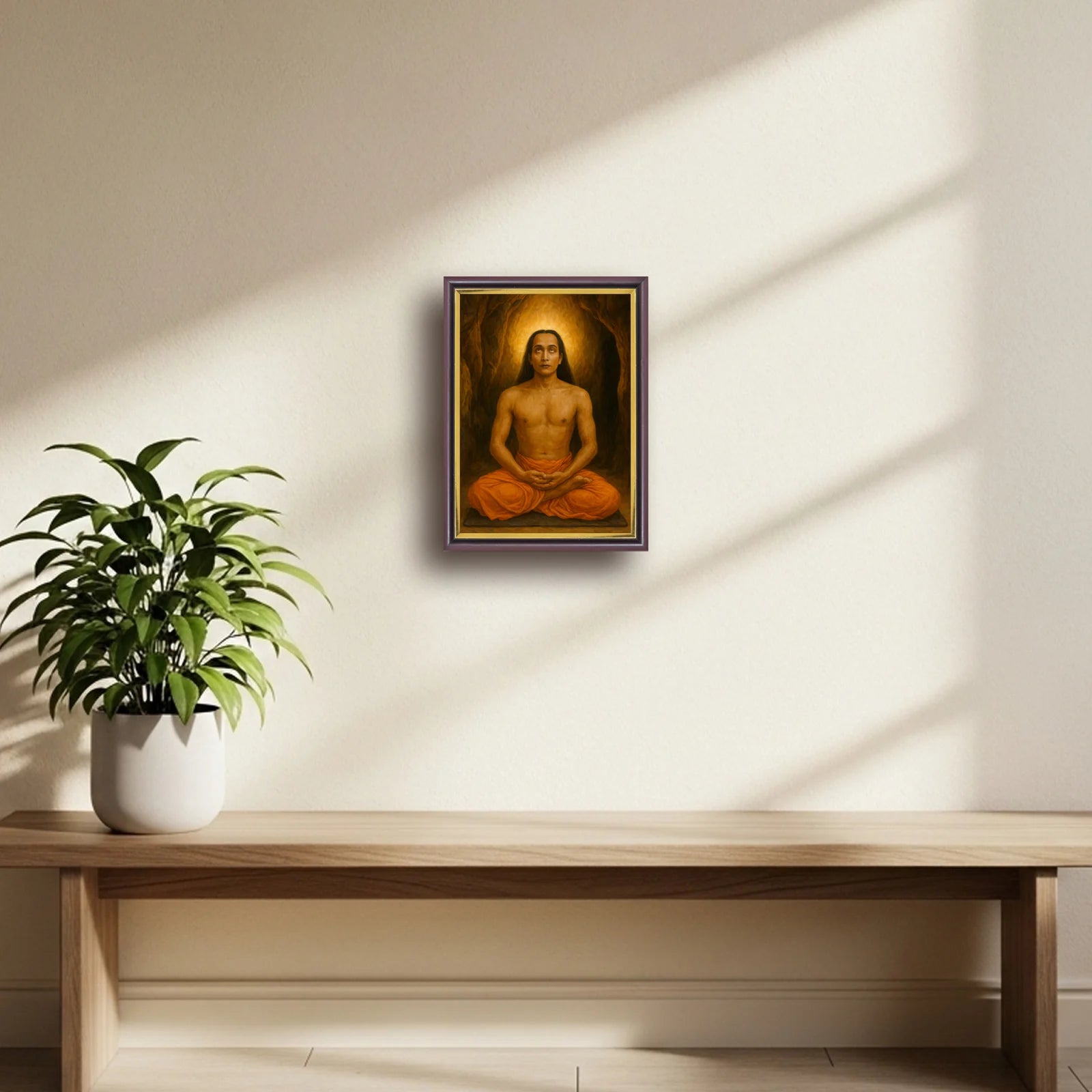 Mahavatar Babaji | Kriya Yoga Master | Powerful Photo Frame | A3 | A4 | 6x8 inch